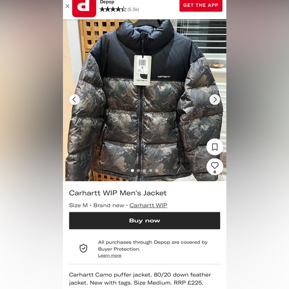 **RARE** Carhartt WIP Men's Jacket - Picture 10 of 16